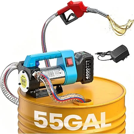 SEESII Cordless Fuel Transfer Pump for $80.99
