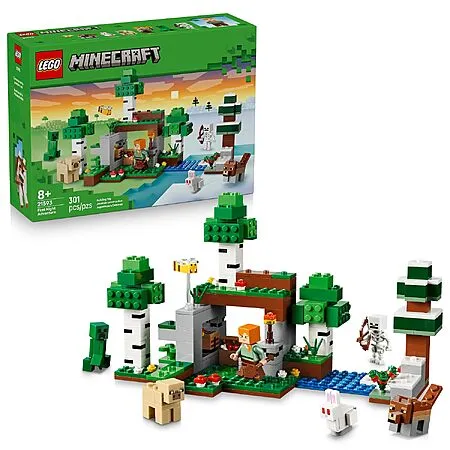 LEGO Minecraft First Night Adventure Set for $27.95