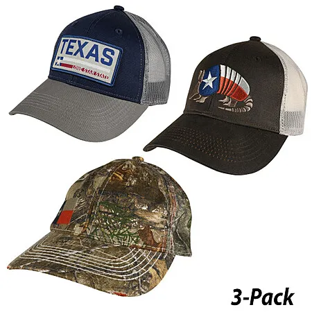Men's Texas Meshback Caps Vol. 2 for $11.50