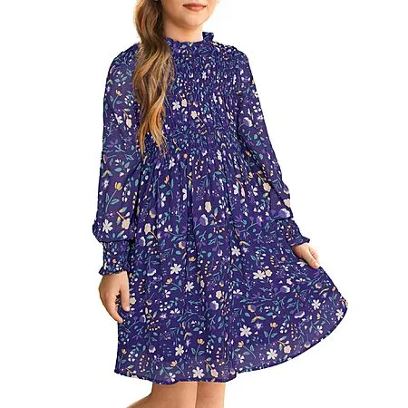 Girls' Floral Dresses for $9.96