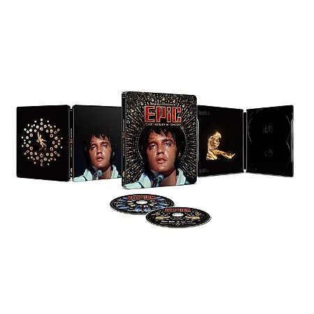 [Pre-Order] EPiC: Elvis Presley in Concert Deluxe Steelbook for $34.99