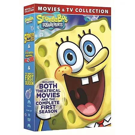 SpongeBob SquarePants DVD Collection for $6.80