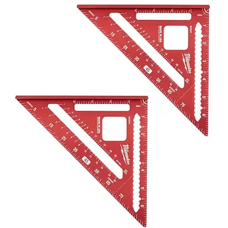 2-Pack Milwaukee 7" Rafter Squares for $19.97