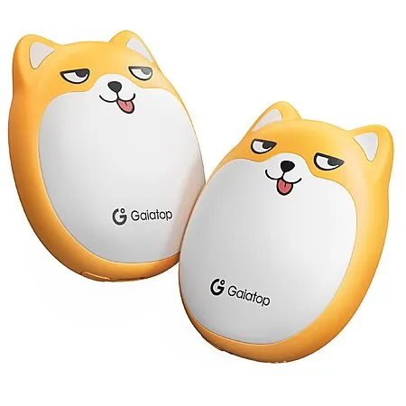 Gaiatop 2-Pack Magnetic Rechargeable Hand Warmers for $8.99