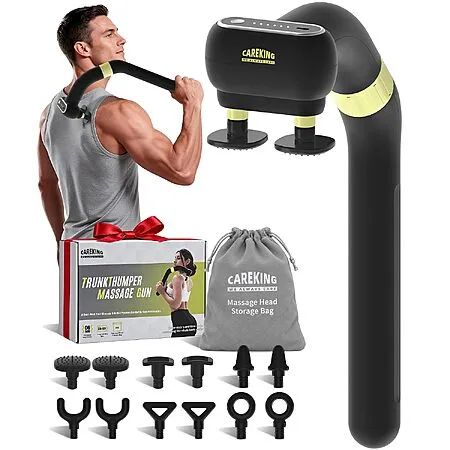3-in-1 Percussion Massage Gun for $9.49!
