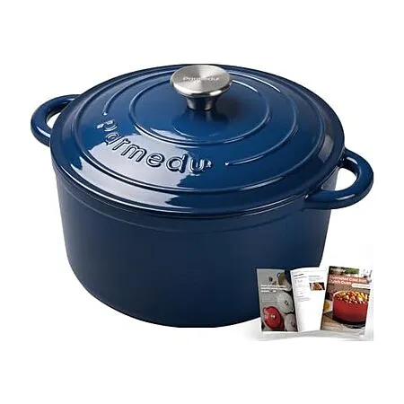 5.5-Qt Parmedu Cast Iron Dutch for $23.99