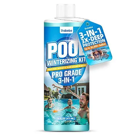 Shabebe 3 in 1 Pool Winter Closing Kit for $9.99