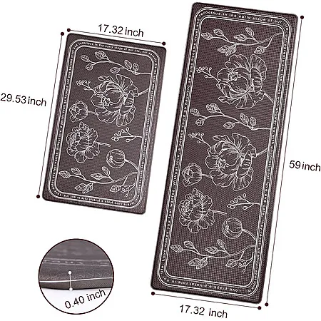 57% Off ROTTOGOON Kitchen Floor Mat Set!