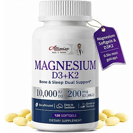 Magnesium Glycinate Softgels for $7.49 with Subscribe and Save