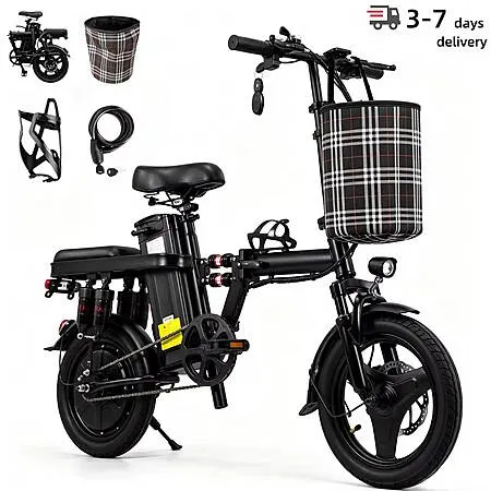 Foldable Electric Bicycle for $185