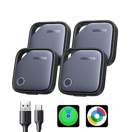 4-Pack UGREEN Finder Duo Air Tracker Tags for $28.48