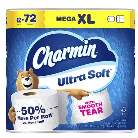 Charmin Toilet Paper 3 for $51.17 with Rewards