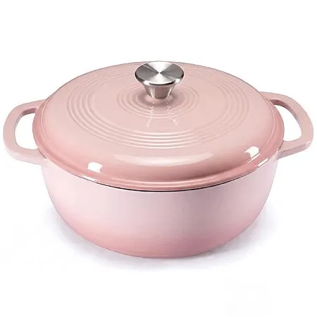 6-Quart DUMOS Enameled Cast Iron Dutch Oven for $29.68