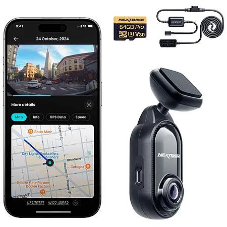 Nextbase Piqo 2K Dashcam for $99.99