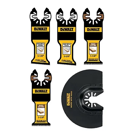 5-Pack DEWALT Oscillating Tool Blades for $31.98