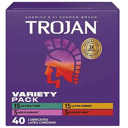 40 Condom Pack for $15.99 with Free Shipping