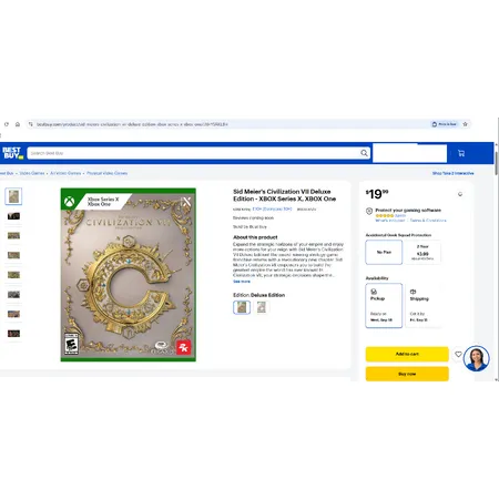 Civilization VII Deluxe for $20 on Xbox