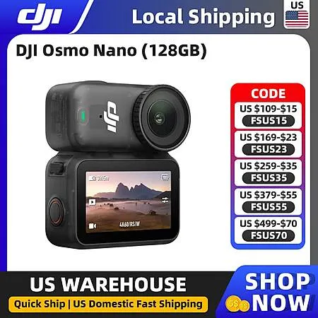 DJI Osmo Nano Camera for $301.70