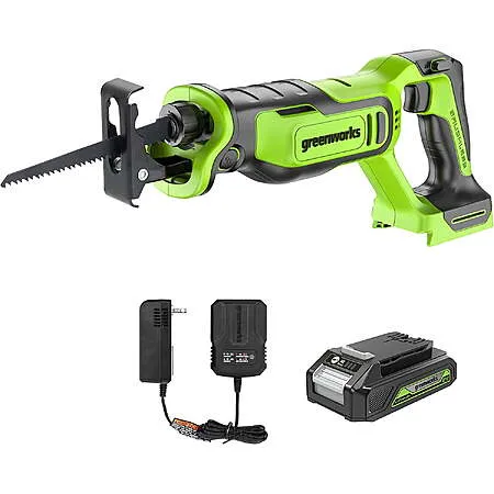 47% Off Greenworks 24V Reciprocatingsaw Kit!