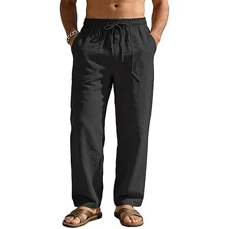 $14.99 for RQP Men's Cotton Linen Pants