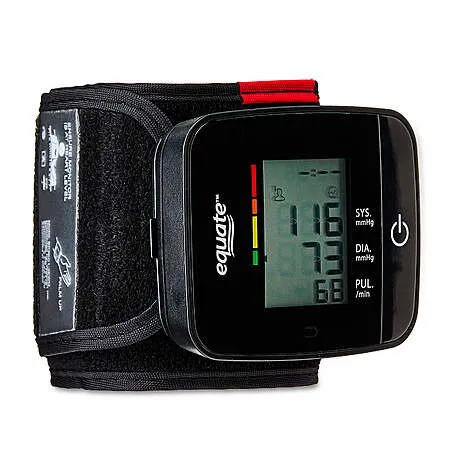 Equate Wrist Blood Pressure Monitor for $21.88