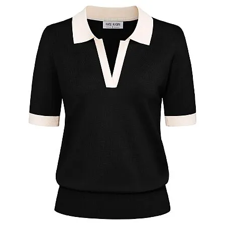 Women’s Knit Polo Sweater from $9.99