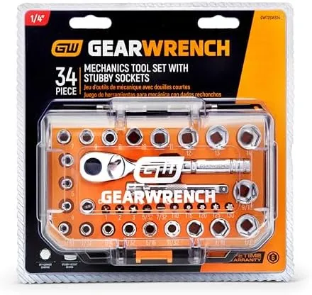 $24.41 | 34 Pc GEARWRENCH Socket Set