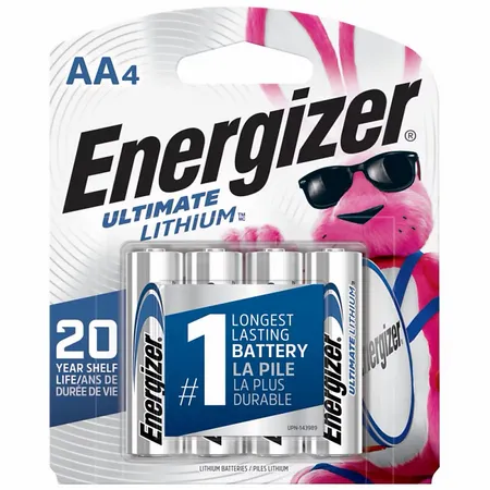 Energizer Ultimate Lithium AA Batteries for $3.75!