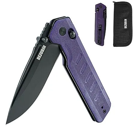 BEZUBIN UBIN Folding Pocket Knife for $19.99