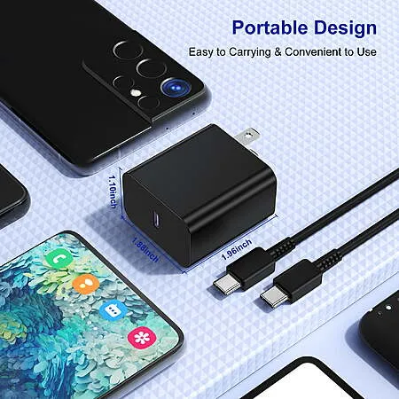 $14 for 2 Pack 45W USB-C Fast Chargers!