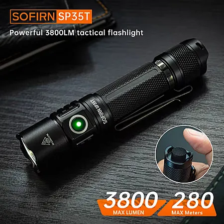 Sofirn SP35T Tactical Flashlight for $20.67!