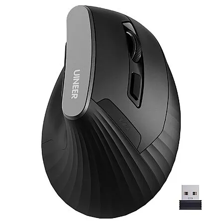 Uineer Vertical Ergonomic Mouse for $8.99