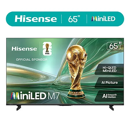 Hisense 65" M7 Mini-LED QLED TV for $374