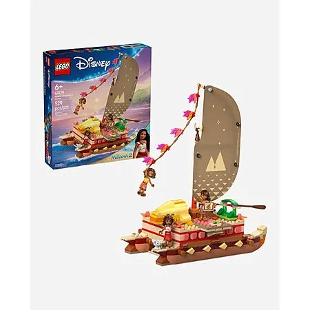 529-Pc LEGO Disney Moana Canoe Set for $34.49