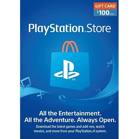 $100 PlayStation Store eGift Card for $88