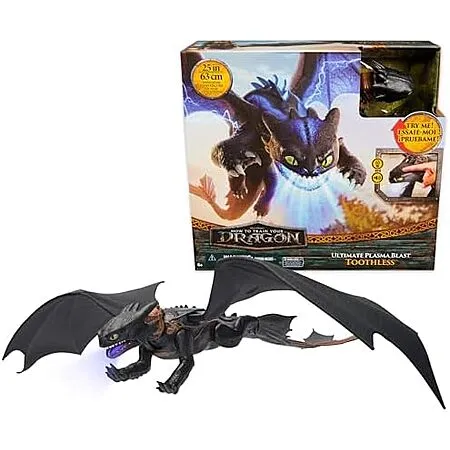 $18.99 Dreamworks Dragons Toothless Toy at Amazon