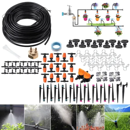 139-Pack Drip Irrigation Kit for $15.99