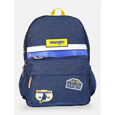17" Wrangler Rodeo Sport Denim Backpack for $11.60