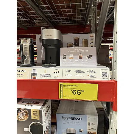 Nespresso Vertuo Pop Bundle Discounted!