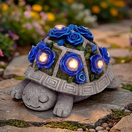 Solar Turtle Statue for $10.99!