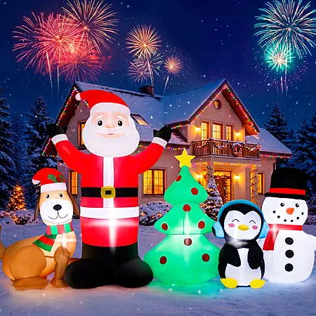 Firstness 8ft Christmas Inflatable for $39.89